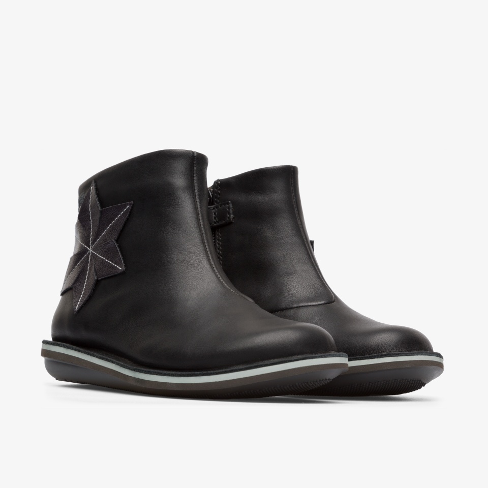 Botas Camper Twins Niña - Negras | Camper Online + 1947EGPNT